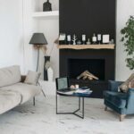neutral living room inspired by Brittany style decor