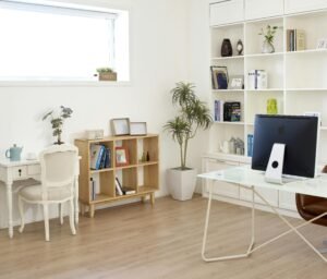floating shelves decor small living room